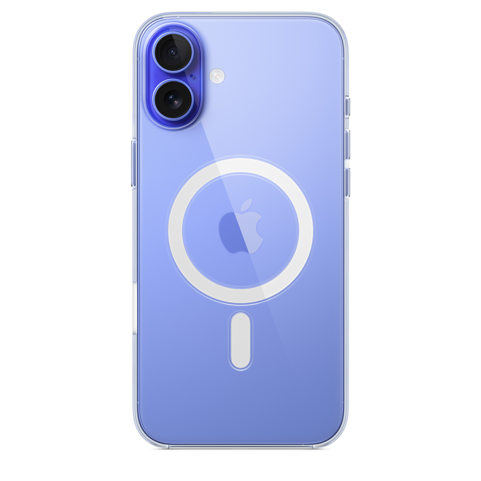 Пластиковый чехол Naturally Clear Case with MagSafe для iPhone 16 Plus