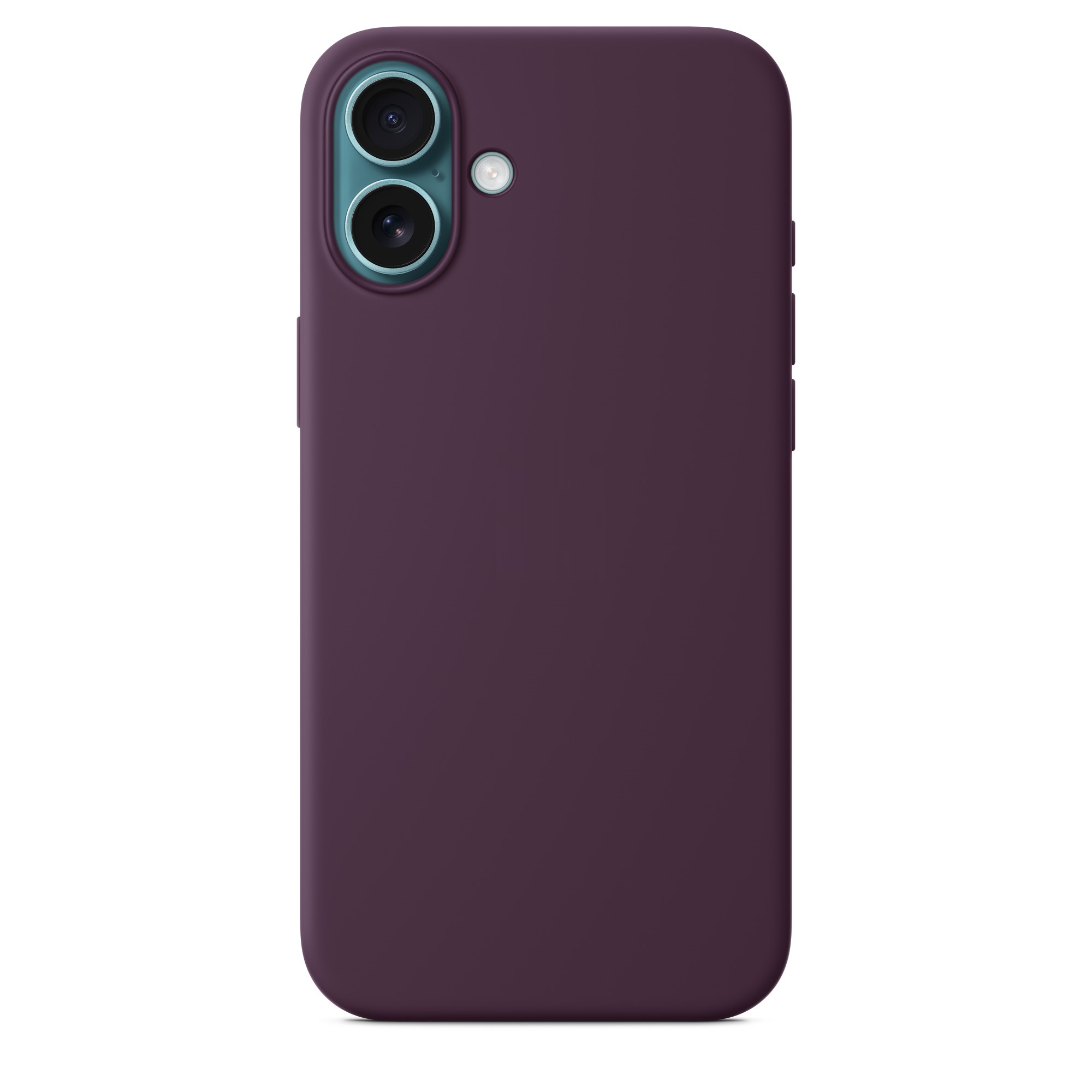 Силиконовый чехол Naturally Silicone Case with MagSafe Plum для iPhone 16 Plus