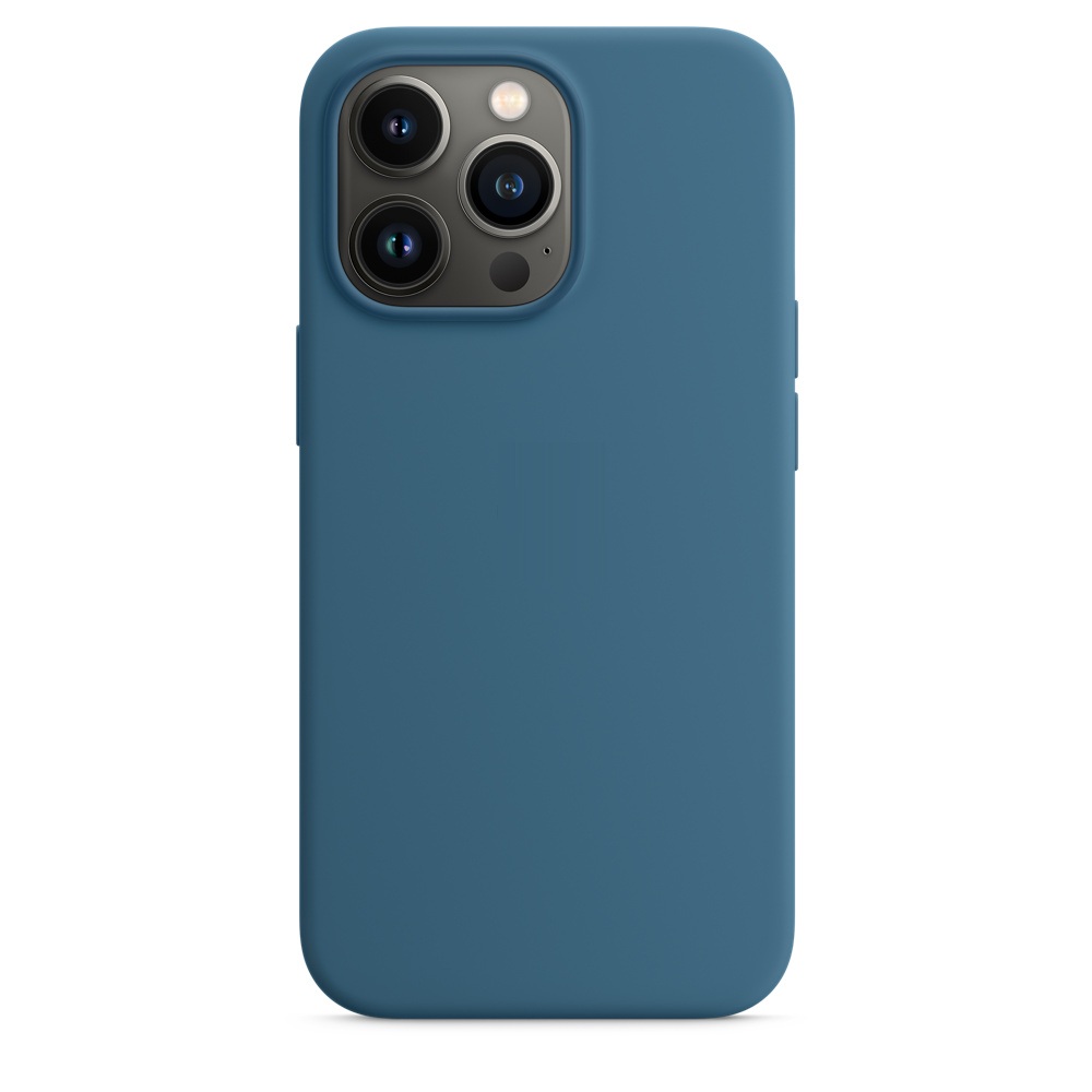 Силиконовый чехол Naturally Silicone Case with MagSafe Blue Jay для iPhone 13 Pro