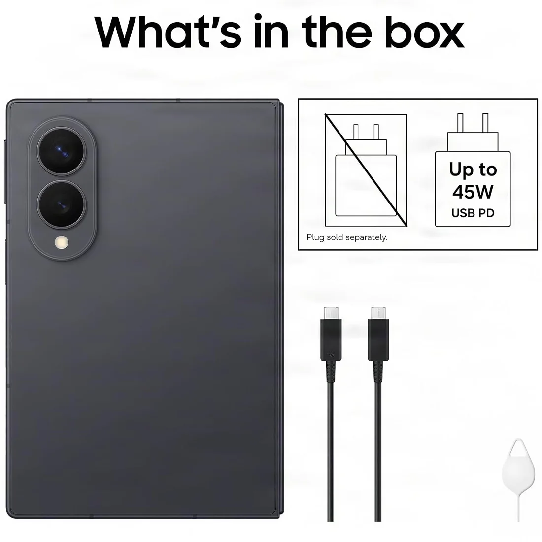 Смартфон Samsung Galaxy Z Fold8 12/512GB Graphite (SM-F971B)