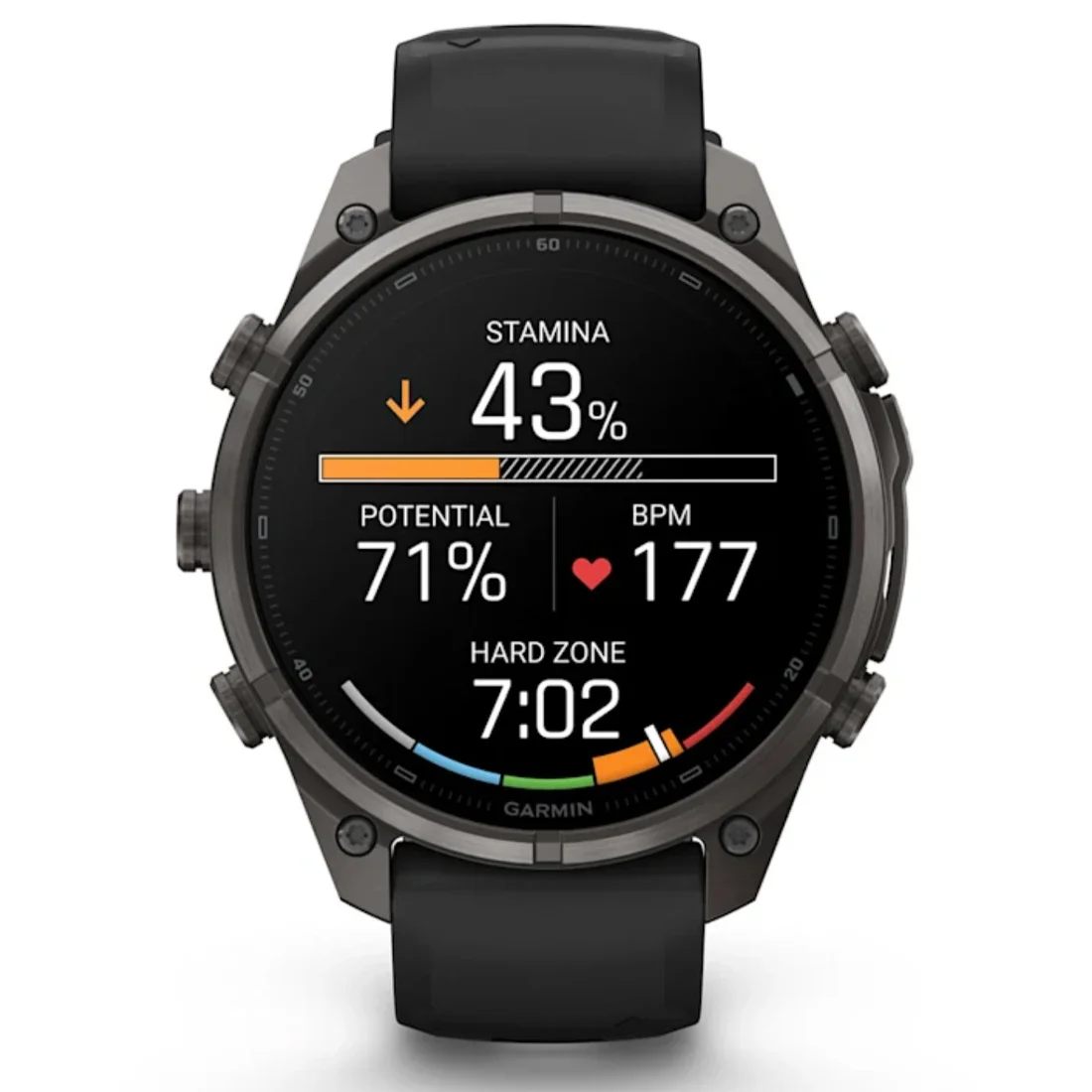 Умные часы Garmin fenix 9 Pro - 47 mm inReach Carbon Gray DLC Titanium with Black/Pebble Grey Silicone Band (010-04336-11)