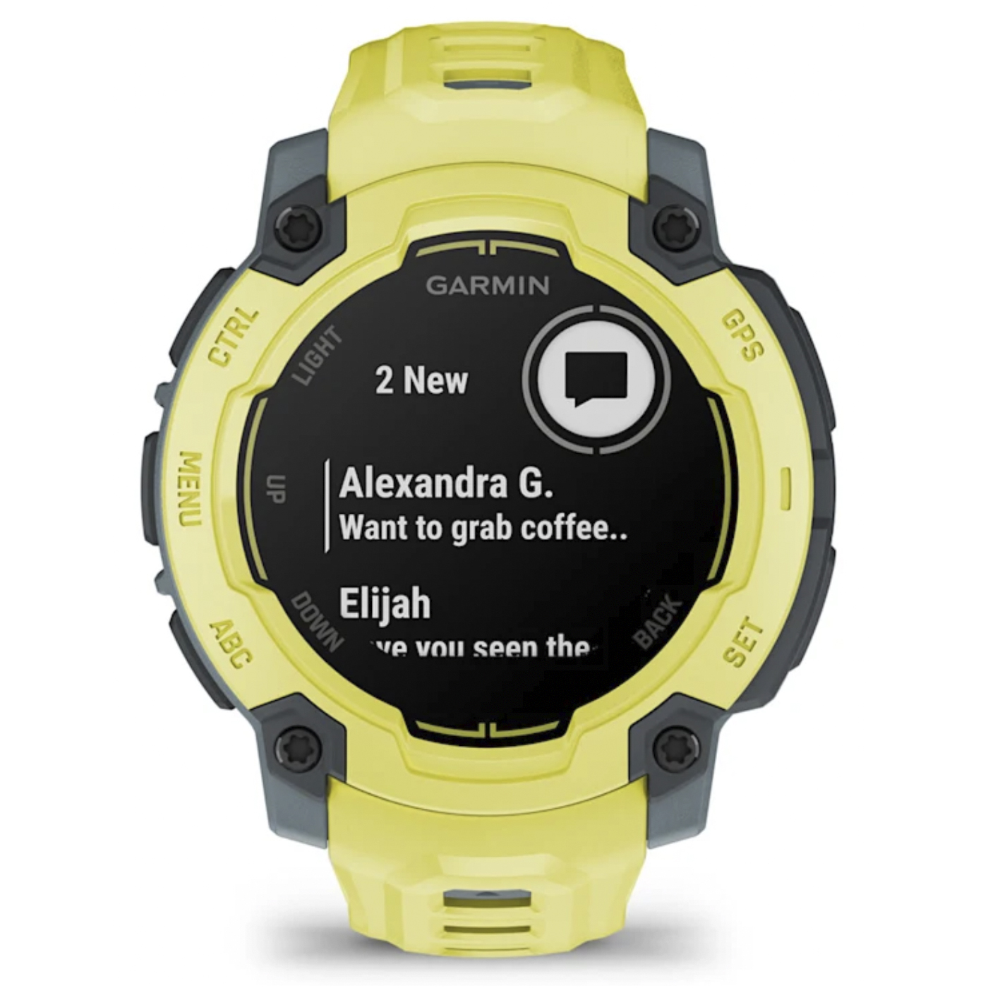 Умные часы Garmin Instinct E – 45 mm Electric Lime with Electric Lime Band (010-02933-01)