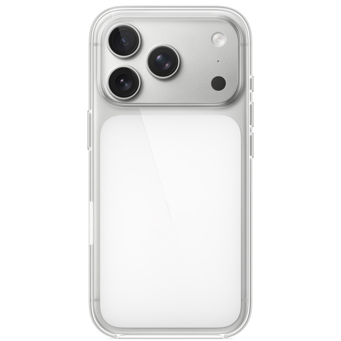 Пластиковый чехол Naturally Clear Case with MagSafe для iPhone 17 Pro
