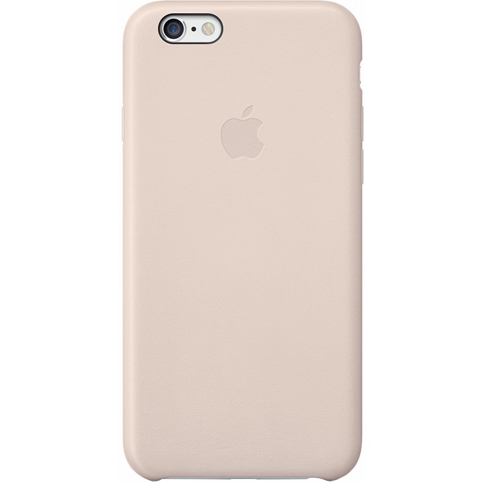 Кожаный чехол Apple iPhone 6 Leather Case Soft Pink (MGR52ZM/A) для iPhone 6/6S