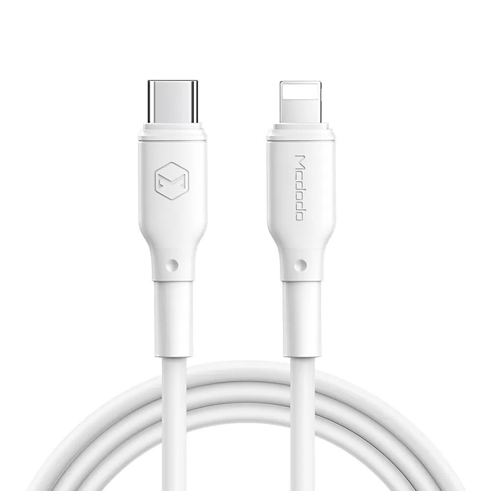 Кабель Mcdodo PD Fast Charge Type-C to Lightning Data Cable 1.2m White