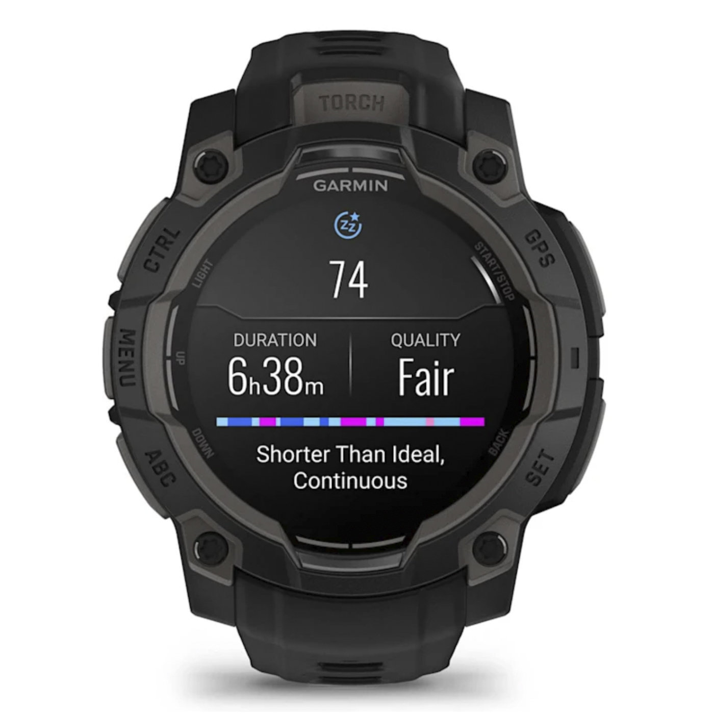 Умные часы Garmin Instinct 3 – 45 mm, AMOLED Black with black band (010-02936-00)