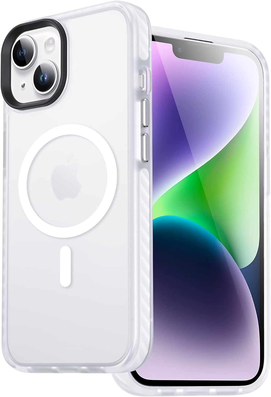 Чехол Gurdini Nano Series with Magsafe White для iPhone 15