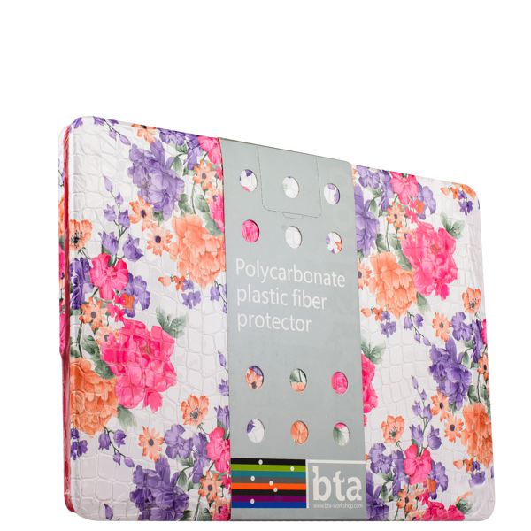 Чехол-накладка BTA-Workshop Flowers для MacBook Pro Retina 15