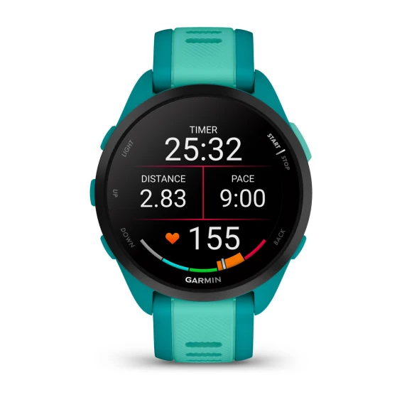 Умные часы Garmin Forerunner 165 Music Turquoise/Aqua (010-02863-32)