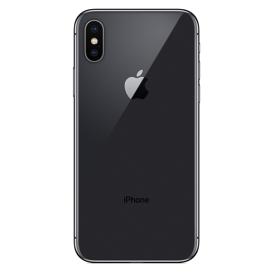 Смартфон Apple iPhone X 256Gb Space Gray восстановленный (FQAF2RU/A)