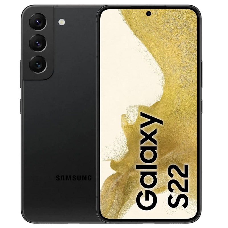 Смартфон Samsung Galaxy S22 8/128 ГБ, черный фантом (SM-S901E)