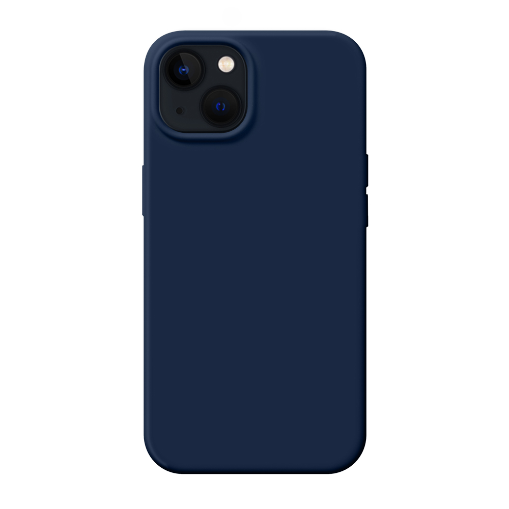 Чехол Deppa Case Liquid Silicone Pro Blue Graphite (88098) для Apple iPhone 13