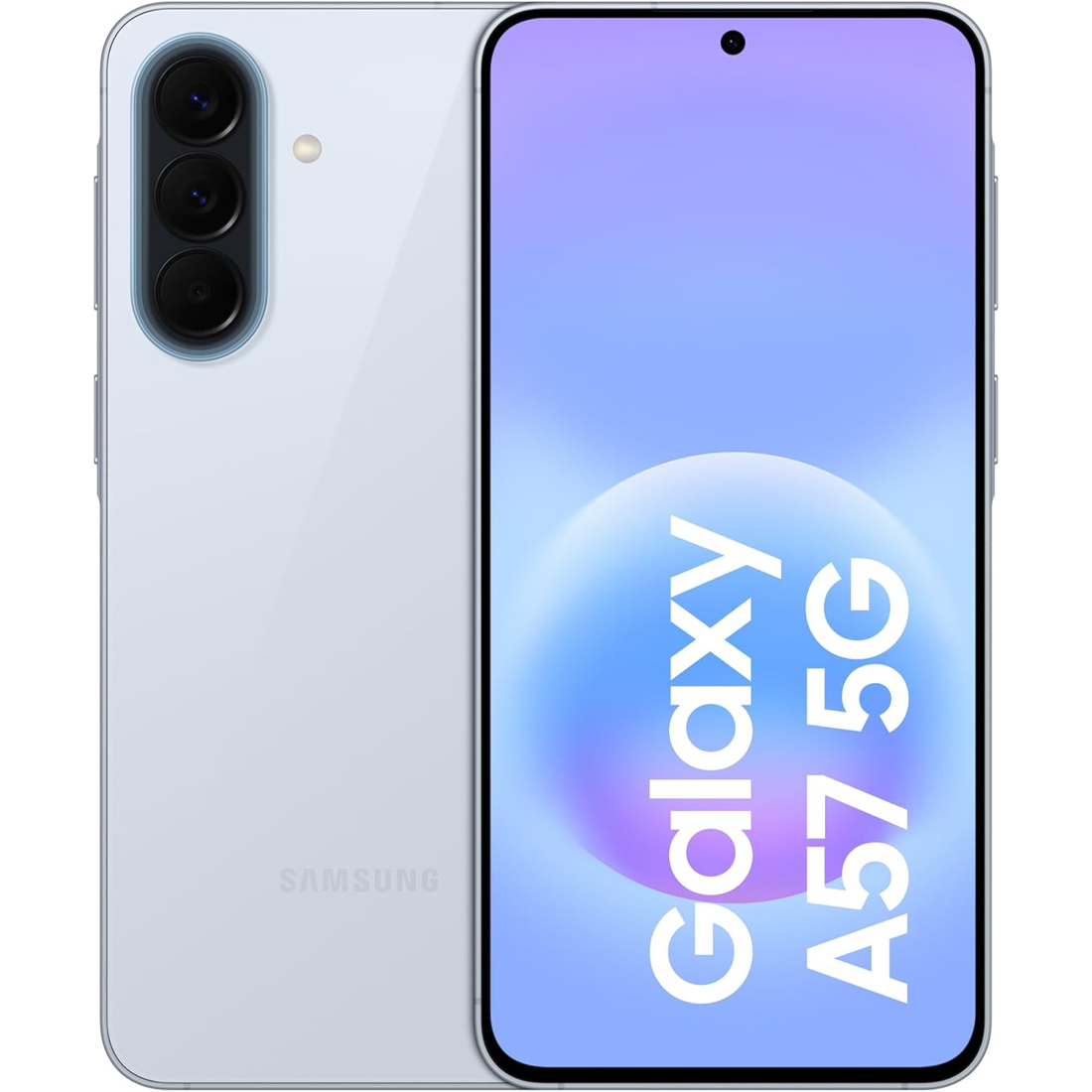 Смартфон Samsung Galaxy A57 5G 8/128GB Dual: nano SIM + eSIM Icyblue (SM-A576B)