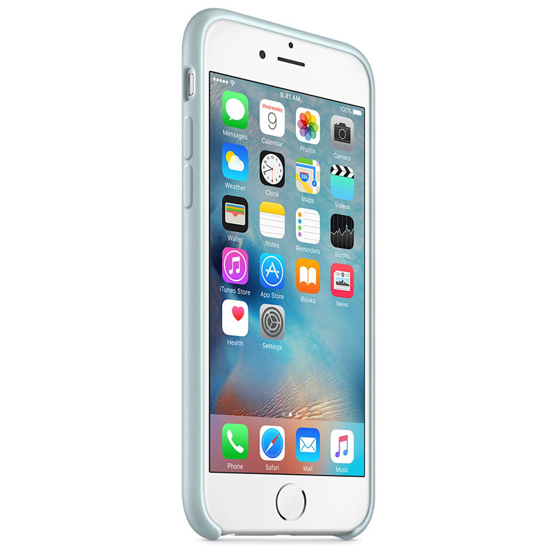 Силиконовый чехол Apple iPhone 6 Silicone Case Turquoise (MLCW2ZM/A) для iPhone 6/6S