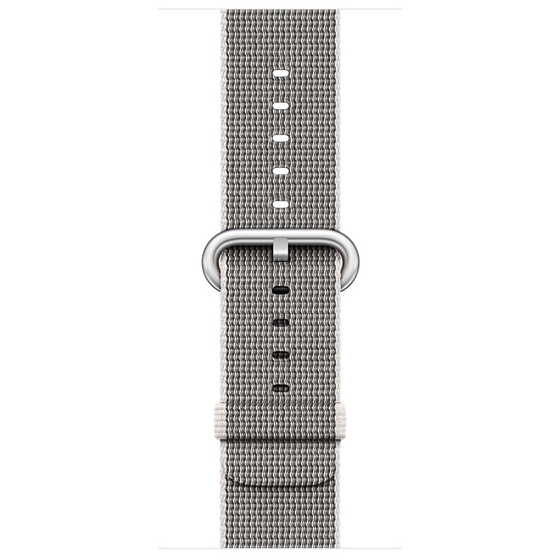 Часы Apple Watch Series 2 38mm (Silver Aluminum Case with Pearl Woven Nylon)