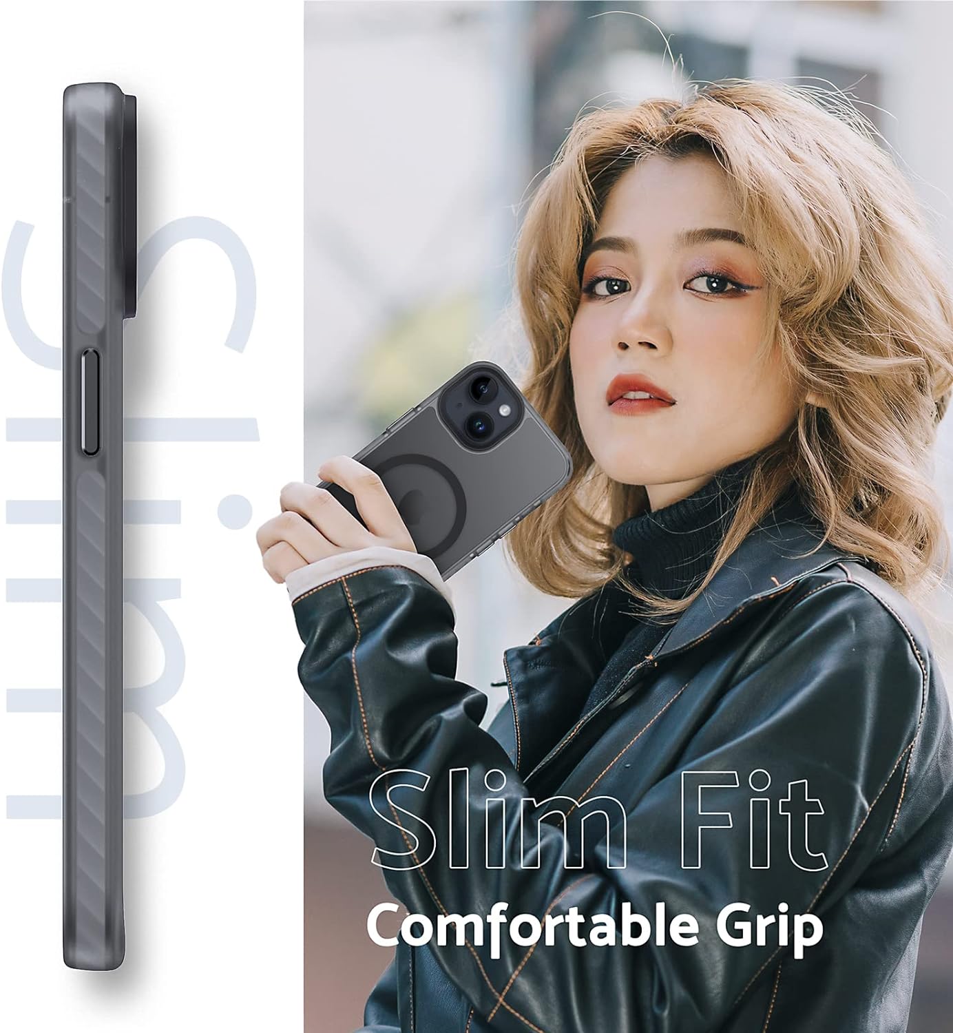 Чехол Gurdini Nano Series with Magsafe Pink для iPhone 15