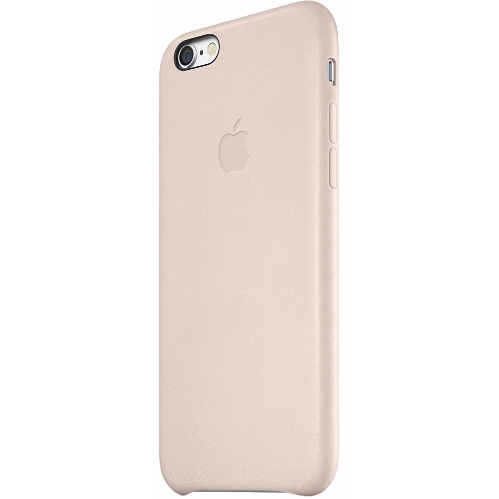 Кожаный чехол Apple iPhone 6 Leather Case Soft Pink (MGR52ZM/A) для iPhone 6/6S