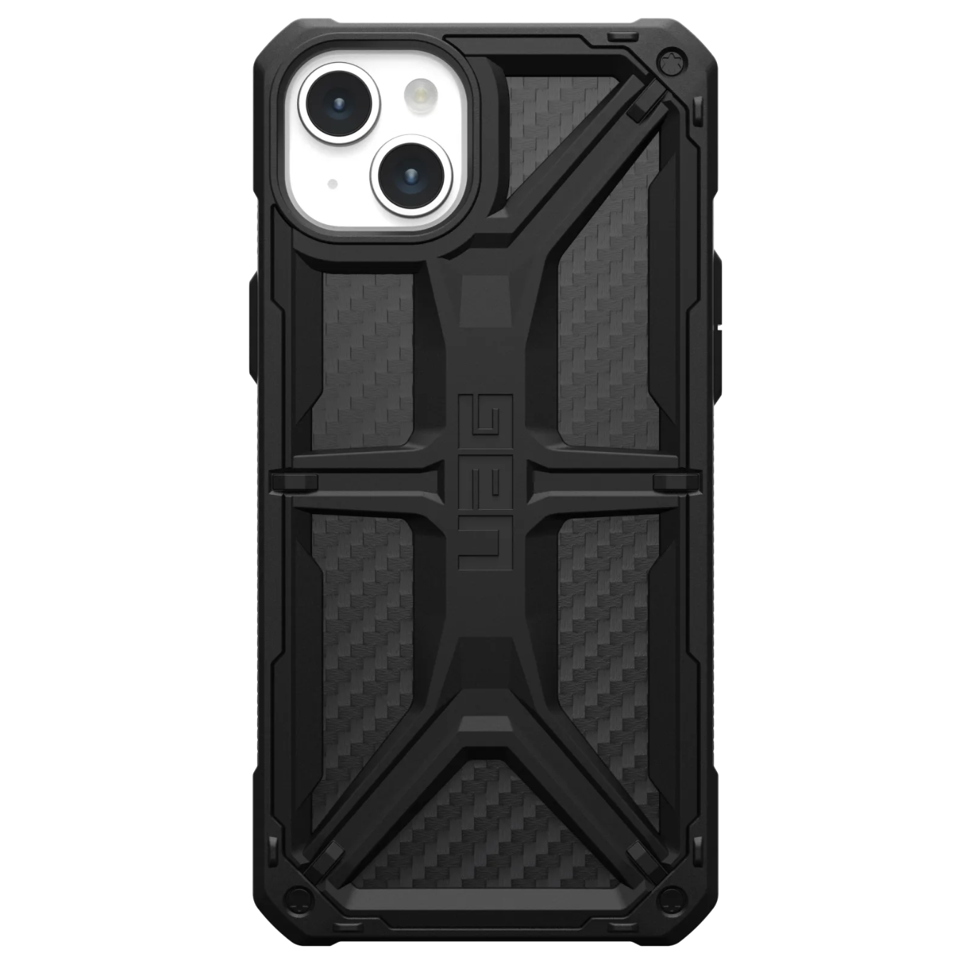 Противоударный защитный чехол UAG Monarch для iPhone 15 Plus (6.7) Carbon Fiber