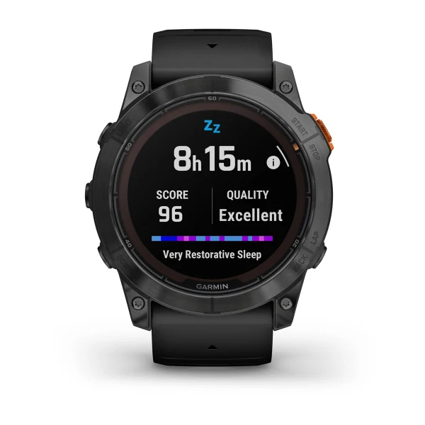 Умные часы Garmin fenix 7X Pro – Solar Edition Slate Grey with Black Band (010-02778-01)