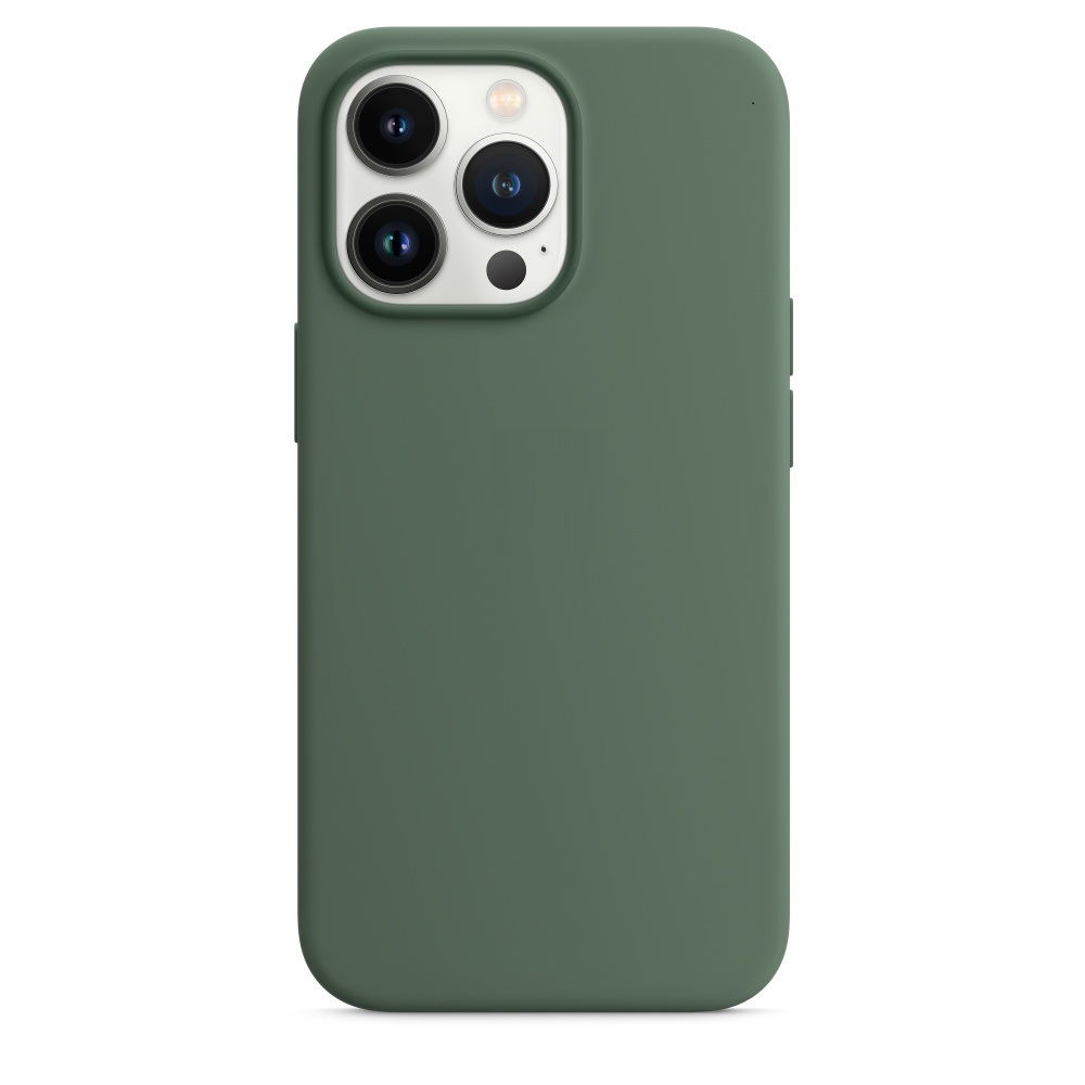 Силиконовый чехол Naturally Silicone Case with MagSafe Eucalyptus для iPhone 13 Pro