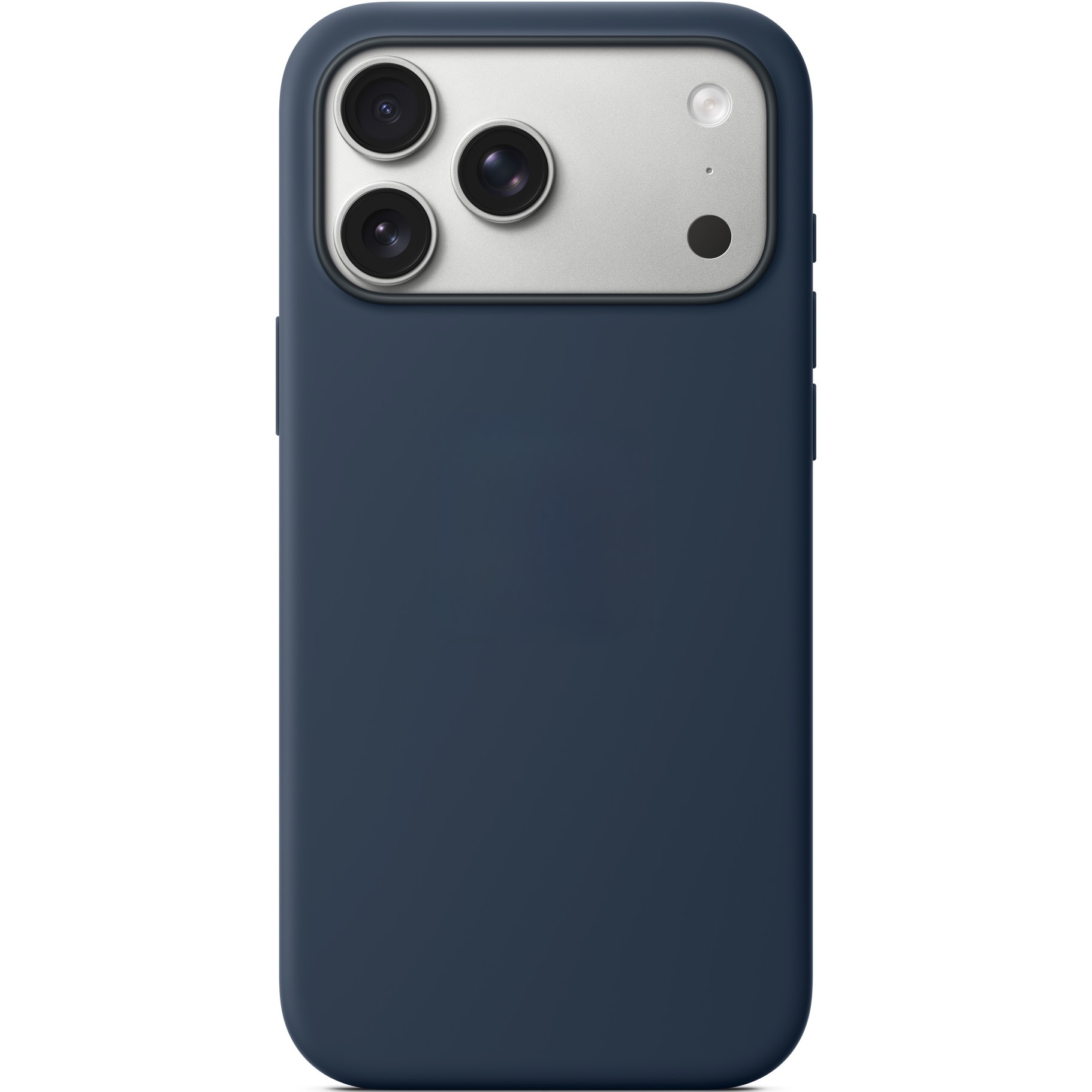 Силиконовый чехол Naturally Silicone Case with MagSafe Midnight для iPhone 17 Pro Max