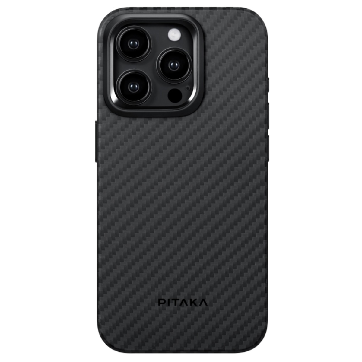 Чехол Pitaka MagEZ Case Pro 4 для iPhone 15 Pro (6.1) Black/Grey Twill