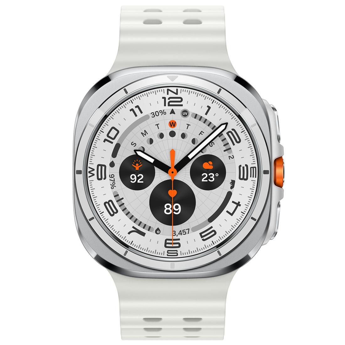 Умные часы Samsung Galaxy Watch Ultra (2025) 47mm LTE Titanium White (SM-L705)