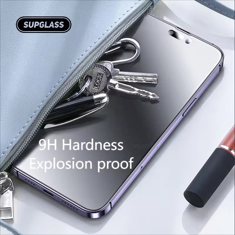 Защитное стекло SupGlass 2.5D Full Cover Matte для iPhone 15 Plus