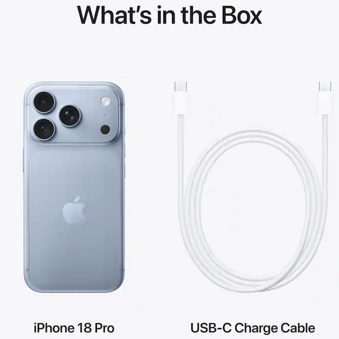 Смартфон Apple iPhone 18 Pro 1TB Glacier (nano SIM + eSIM)