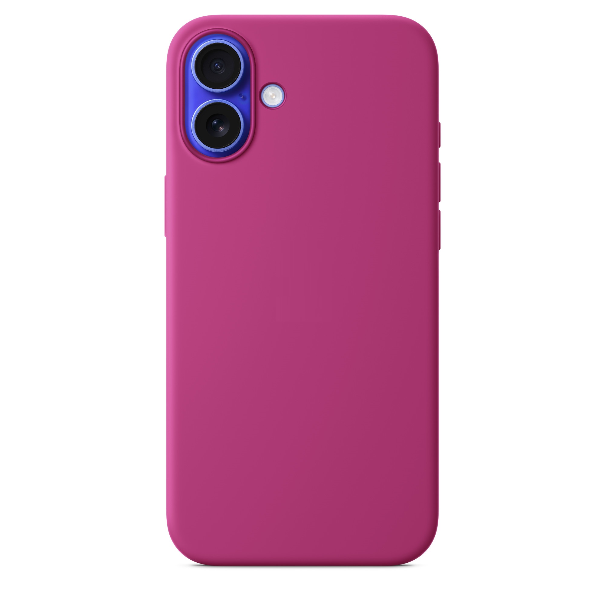 Силиконовый чехол Naturally Silicone Case with MagSafe Fuchsia для iPhone 16 Plus