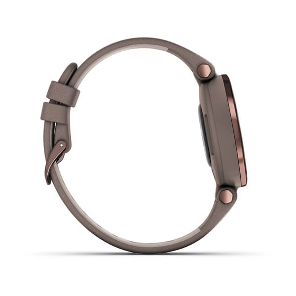 Умные часы Garmin Lily - Classic Edition Dark Bronze Bezel with Paloma Case and Italian Leather Band (010-02384-B0)