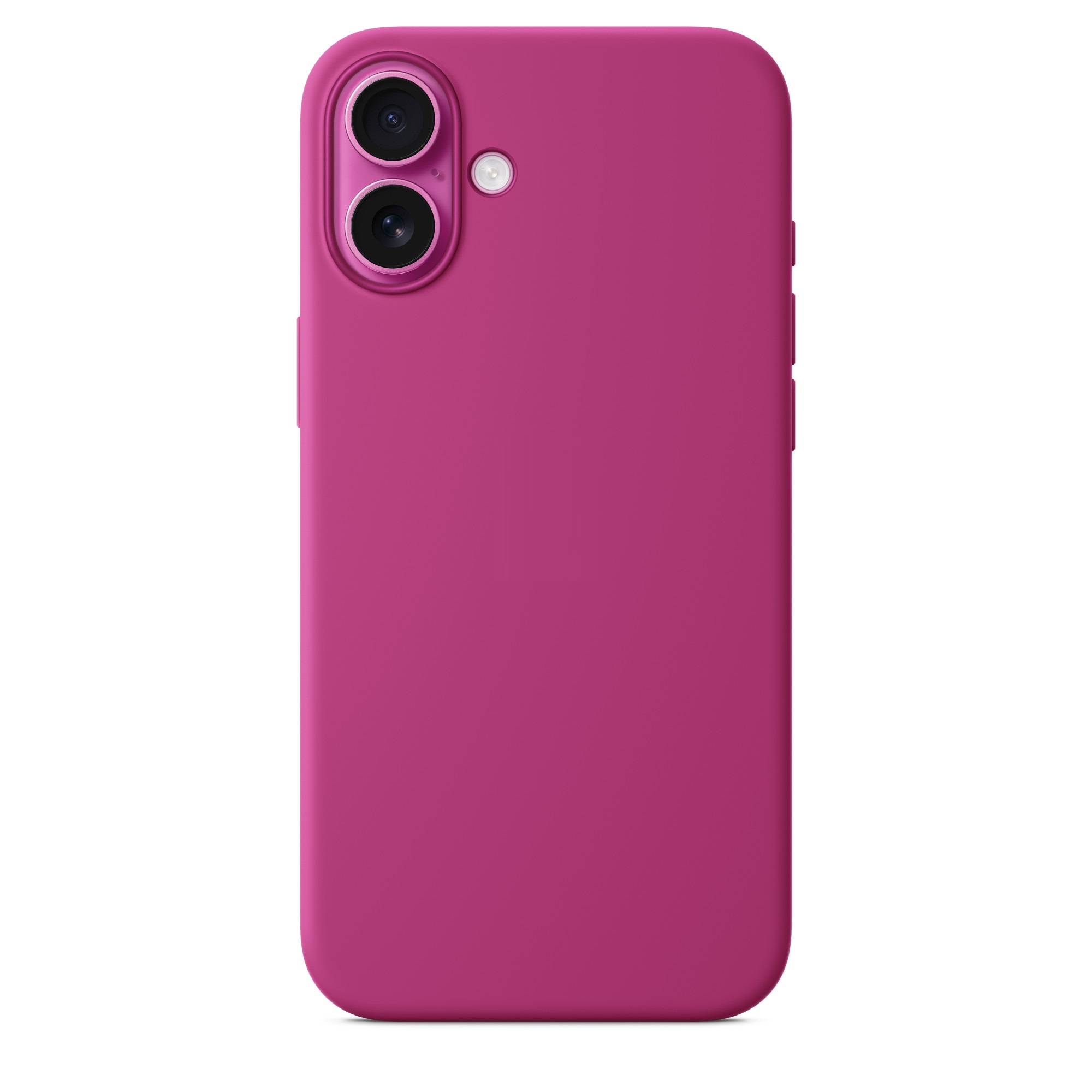 Силиконовый чехол Naturally Silicone Case with MagSafe Fuchsia для iPhone 16 Plus