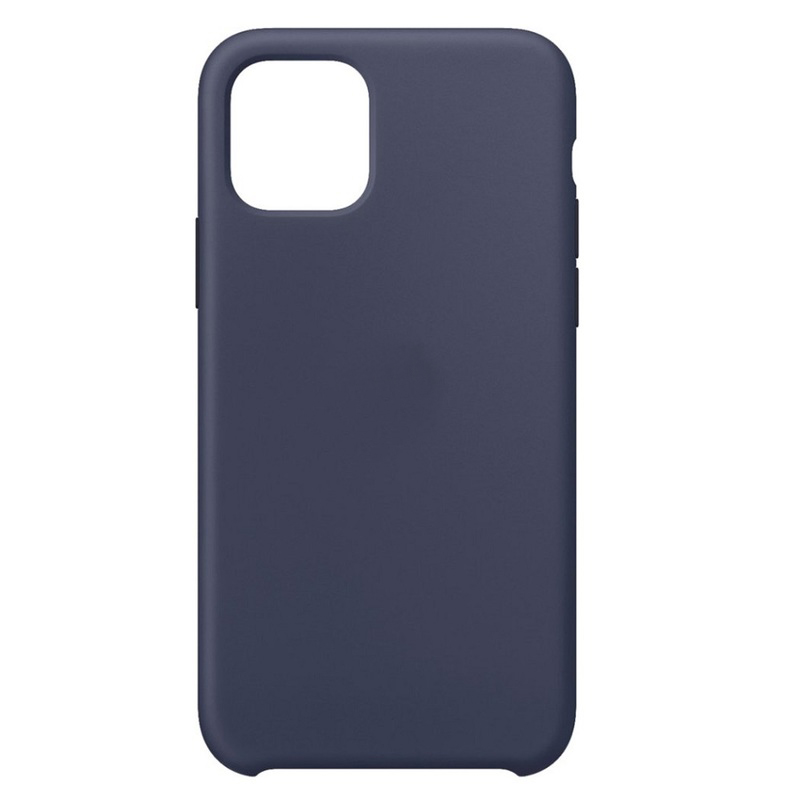 Силиконовый чехол Naturally Silicone Case Midnight Blue для iPhone 11