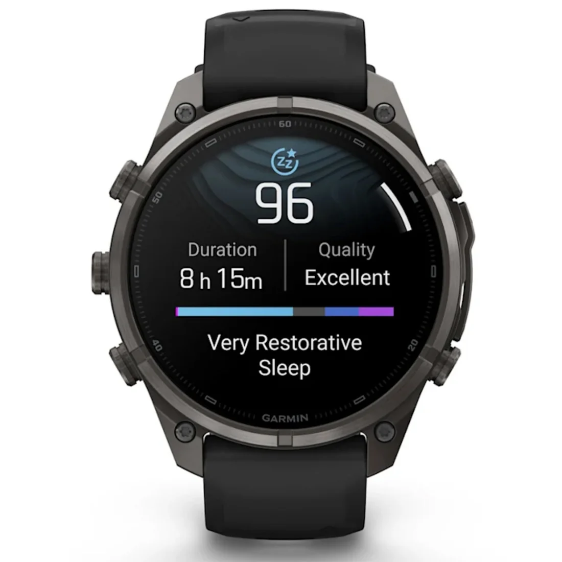 Умные часы Garmin fenix 9 Pro - 47mm Carbon Gray DLC Titanium with Black/Pebble Grey Silicone Band (010-04336-16)
