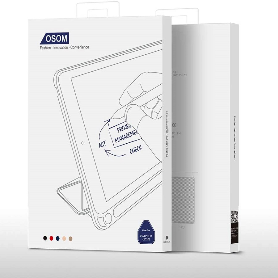 Чехол-книжка Dux Ducis для iPad Pro 11 (2020-2022) Osom Series Midnight Blue