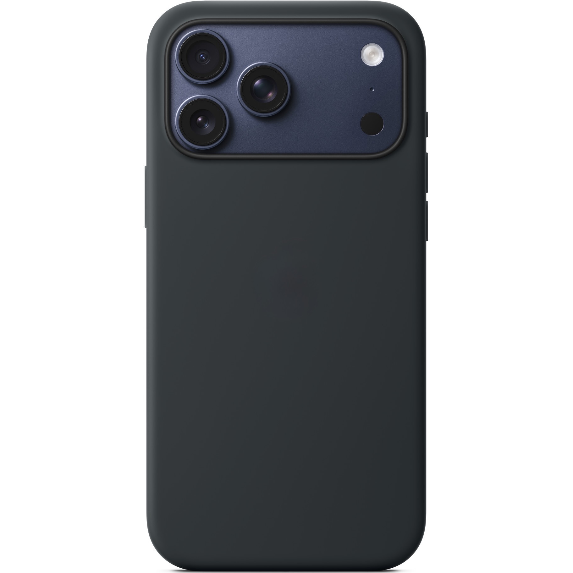 Силиконовый чехол Naturally Silicone Case with MagSafe Black для iPhone 17 Pro Max