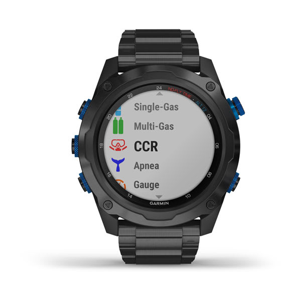Умные часы Garmin Descent Mk2i Bundle, Titanium Carbon Grey DLC with DLC Titanium Band (Includes Descent T1) (010-02132-12)