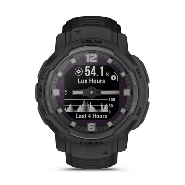 Умные часы Garmin Instinct Crossover Solar - Tactical Edition Black (010-02730-00)