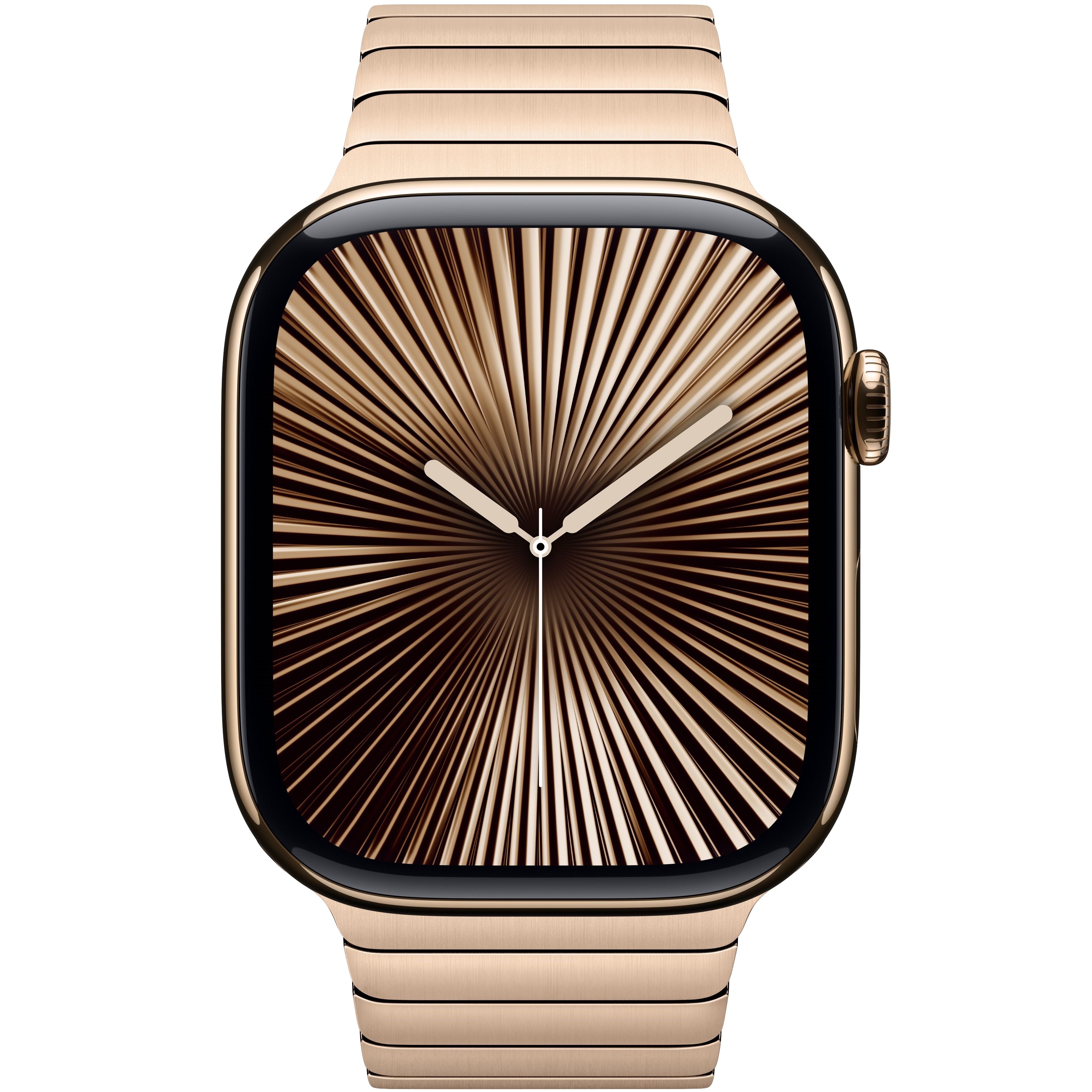 Умные часы Apple Watch Series 10 GPS + Cellular, 46mm Gold Titanium Case with Gold Link Bracelet