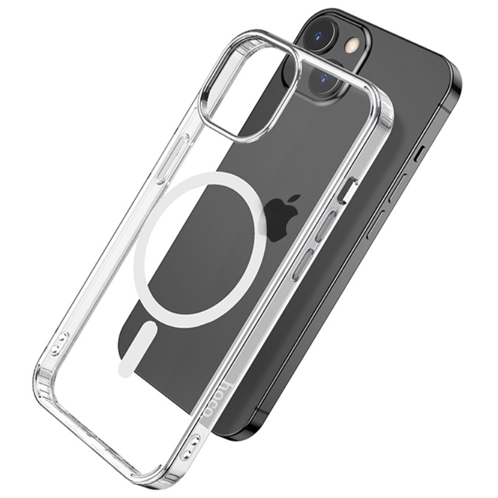 Чехол прозрачный Hoco Clear Case Magsafe для iPhone 13