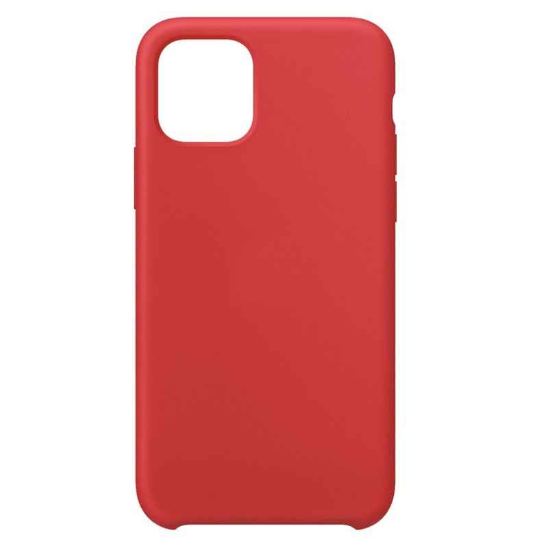 Силиконовый чехол Naturally Silicone Case Red для iPhone 11