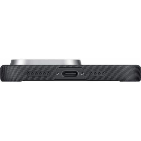 Чехол Pitaka Ultra-Slim Case 600D Black/Grey (Twill) для iPhone 16 Pro Max