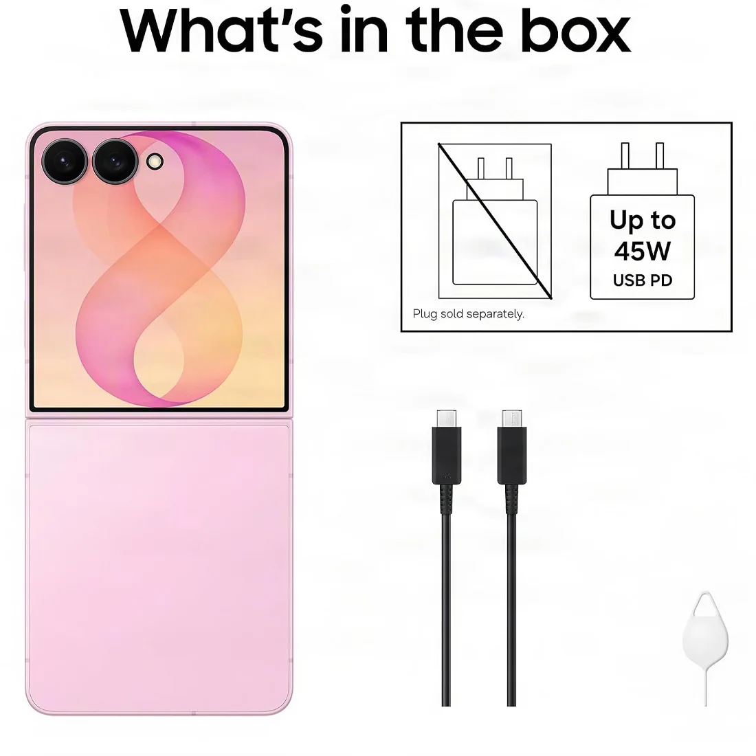 Смартфон Samsung Galaxy Z Flip8 12/512GB Pink (SM-F776B)