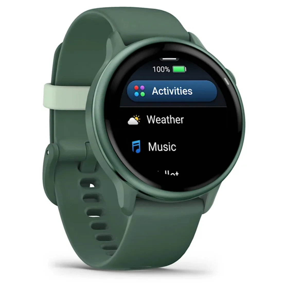 Умные часы Garmin vivoactive 6 Metallic Jasper Green with Jasper Green Band (010-02985-02)