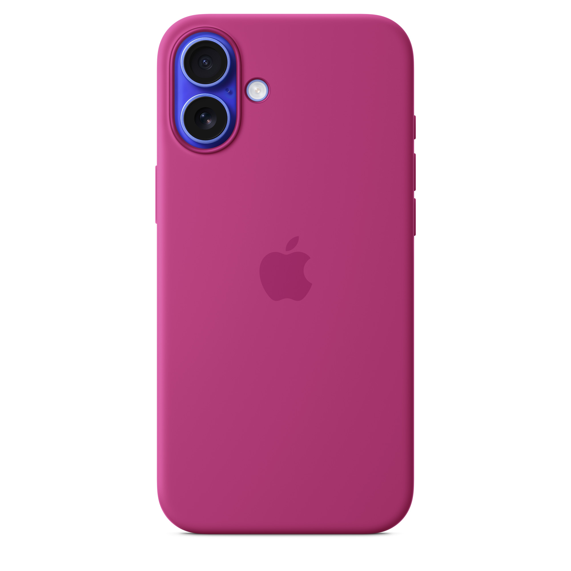 Силиконовый чехол Apple iPhone 16 Plus Silicone Case with MagSafe – Fuchsia (MYYE3ZM/A)