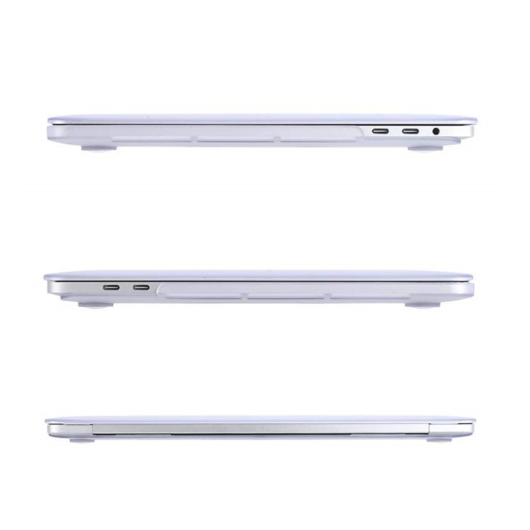 Чехол-накладка HardShell Case Matte Transparent (Матовая Прозрачная) для Apple MacBook Pro 15 Touch Bar 2016/2019