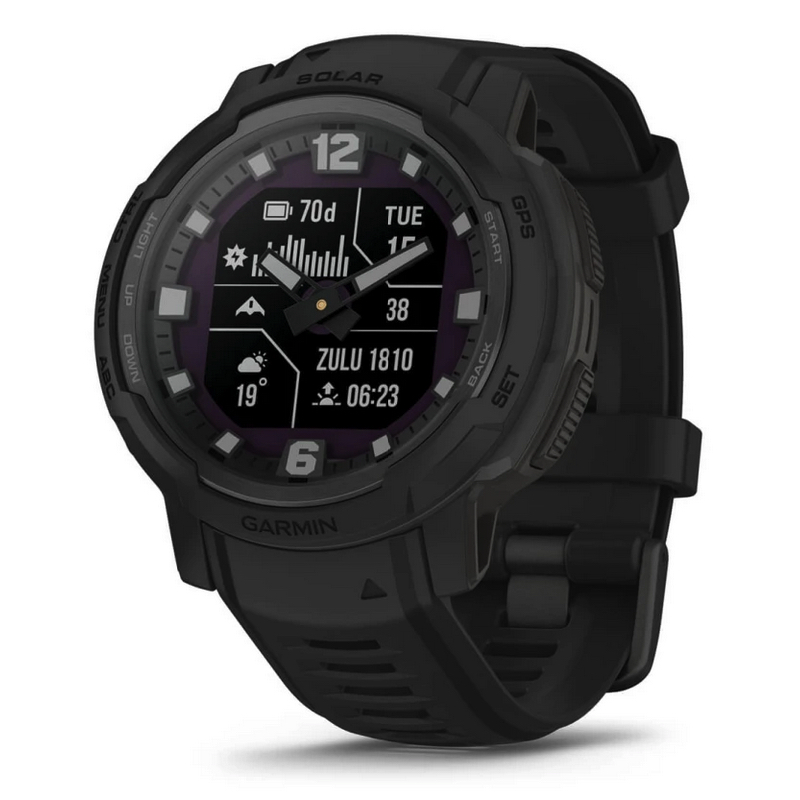 Умные часы Garmin Instinct Crossover Solar - Tactical Edition Black (010-02730-00)