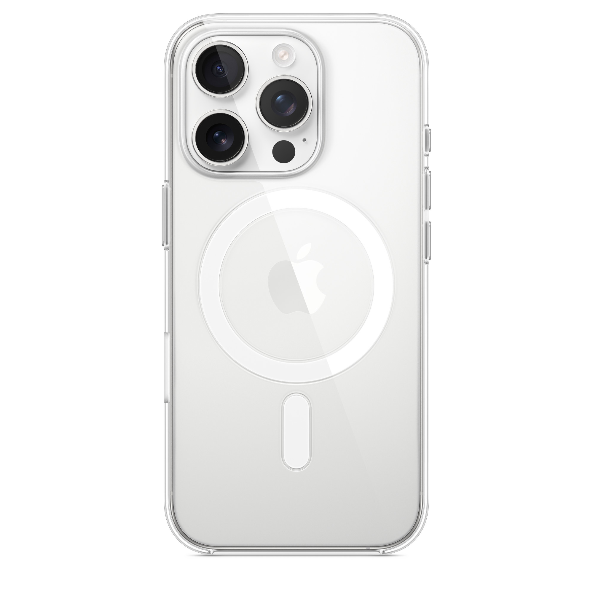 Пластиковый чехол Naturally Clear Case with MagSafe для iPhone 16 Pro