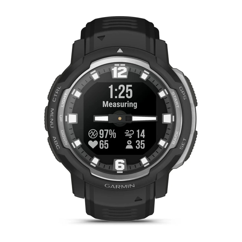 Умные часы Garmin Instinct Crossover - Standard Edition Black (010-02730-03)