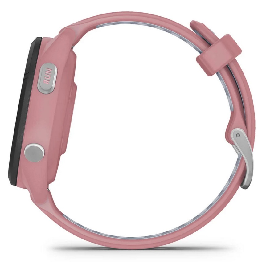 Умные часы Garmin Forerunner 265S Black Bezel with Light Pink Case and Light Pink/Whitestone Silicone Band (010-02810-15)